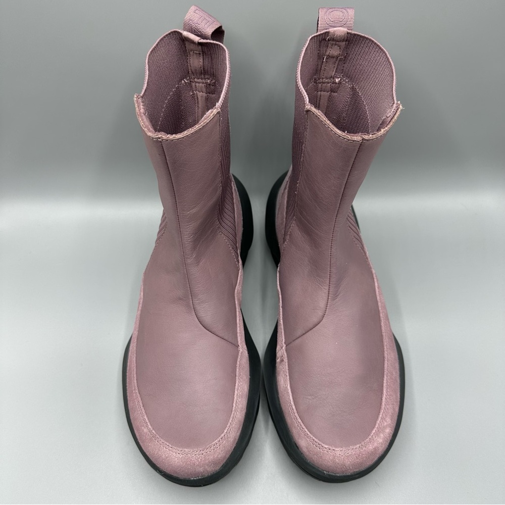 The North Face Knit Platform Leather Boots - Picture 2 of 10